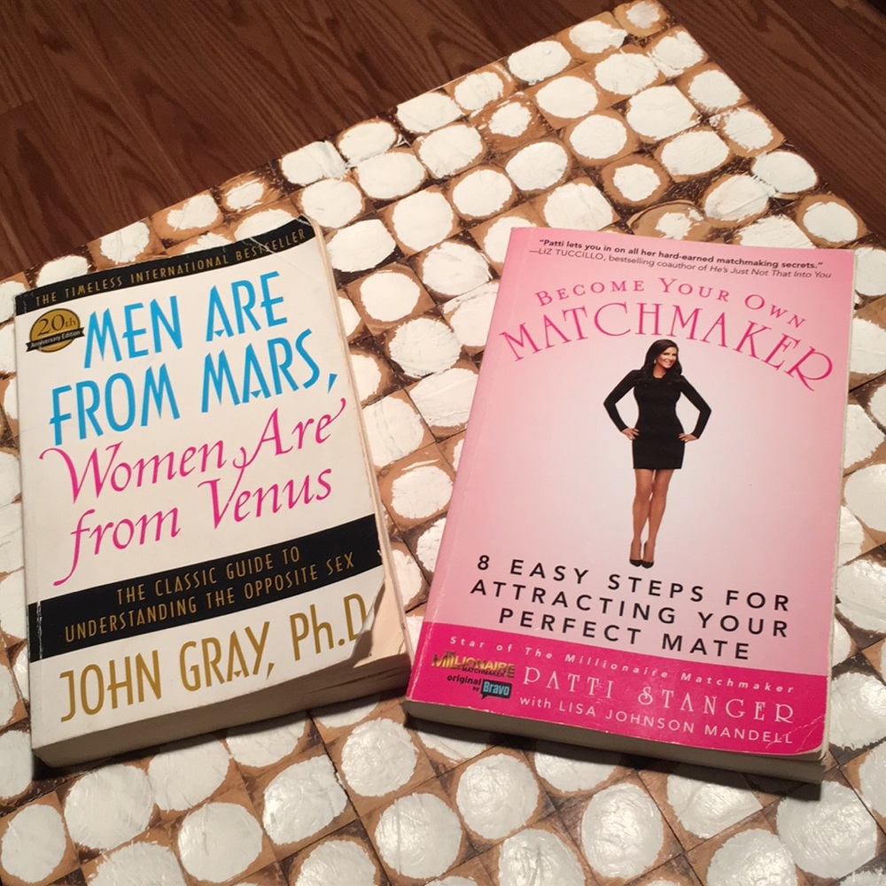 2 books relationship books